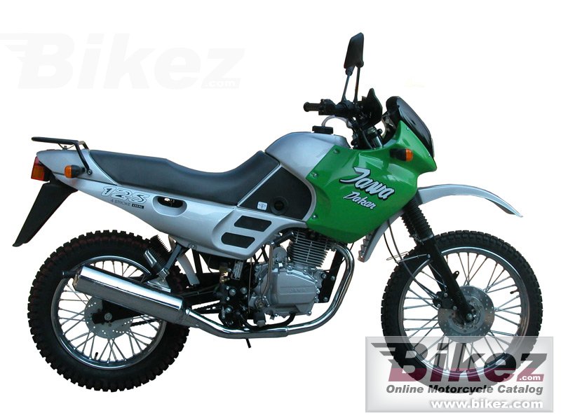Big Jawa-CZ 125 dakar picture and wallpaper from Bikez.com